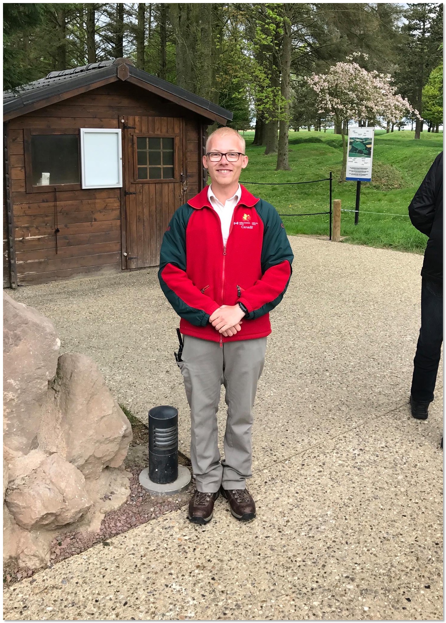 Guide at Vimy