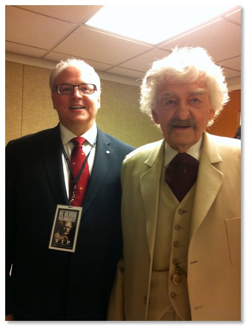 Holbrook as Twain