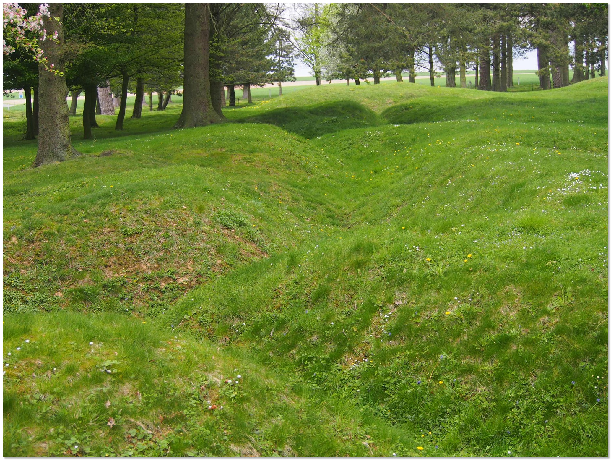 Trenches at Vimy